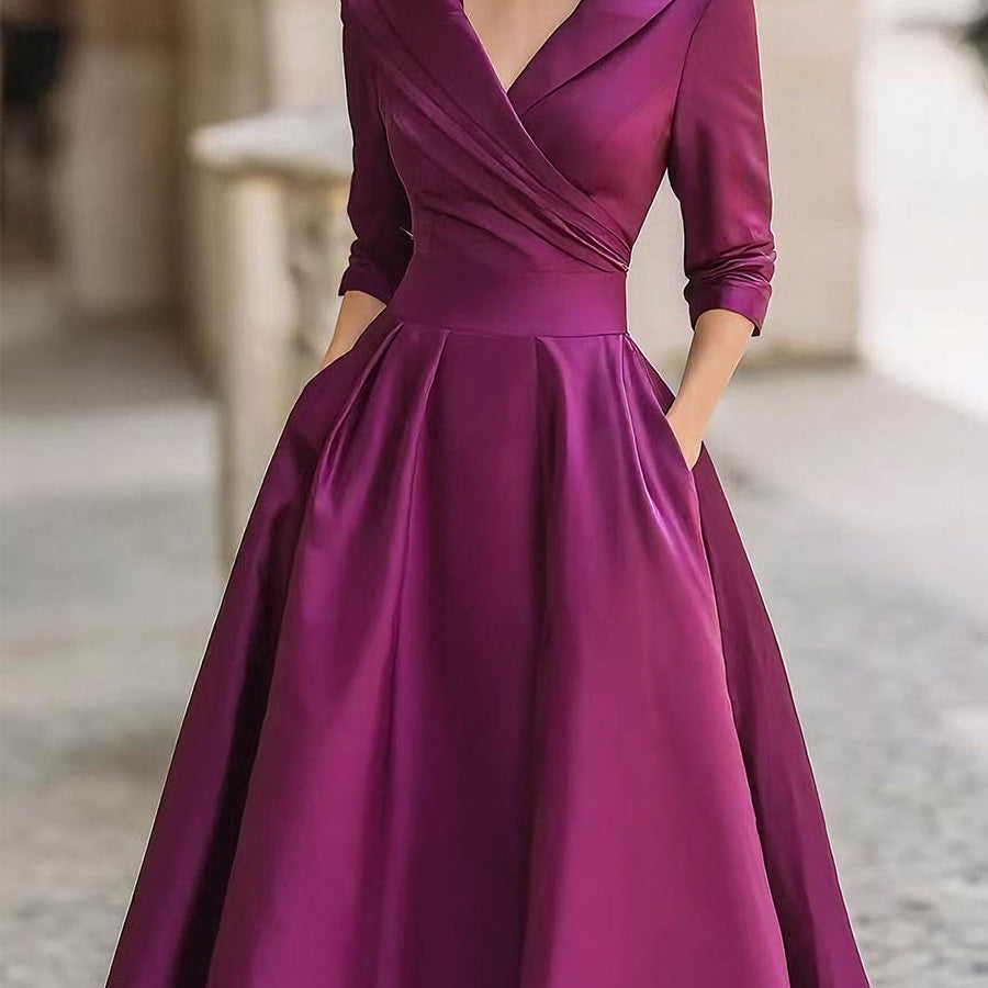 Lea | Elegante Midi-jurk