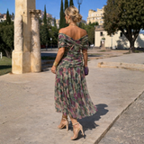Mikaela | Off Shoulder Maxi Jurk