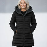 Clair | Gevoerde Pufferjas met Fleece