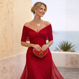 Mikaela | Off Shoulder Maxi Jurk