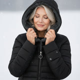 Clair | Gevoerde Pufferjas met Fleece