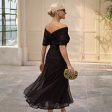 Mikaela | Off Shoulder Maxi Jurk