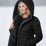 Clair | Gevoerde Pufferjas met Fleece