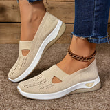 Reliva - Orthopedische slip-on sneakers (Crème)