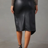 Lena |  Open Leren Rok