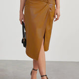 Lena |  Open Leren Rok
