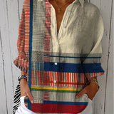 Freyja – Artistieke Print Blouse