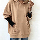 Casual Stijlvolle Losse Hoodie