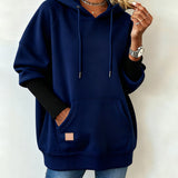 Casual Stijlvolle Losse Hoodie