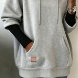 Casual Stijlvolle Losse Hoodie