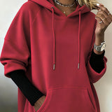Casual Stijlvolle Losse Hoodie