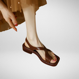 Vianne | Leren Sandalen