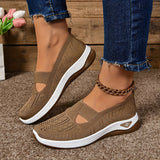 Reliva - Orthopedische slip-on sneakers (Bruin)