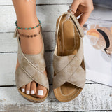 Ava | Comfort Wedge Sandalen