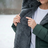 Clair | Gevoerde Pufferjas met Fleece