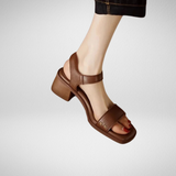 Vallie | Leren Sandalen