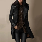 Maud - Elegante Leren Jas