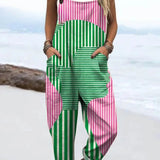 Abstracte Vorm Jumpsuit