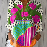 Amara – Bloeiende Vaas Blouse