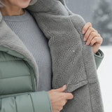 Clair | Gevoerde Pufferjas met Fleece