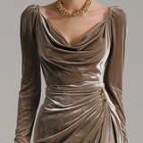 Sylvana | Elegante midi-jurk