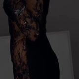 Kira | Sexy Jurk met Korte Mouwen en Kantdetails