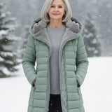 Clair | Gevoerde Pufferjas met Fleece
