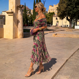 Mikaela | Off Shoulder Maxi Jurk