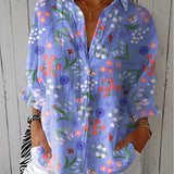 Felicia – Bloemenweide Blouse
