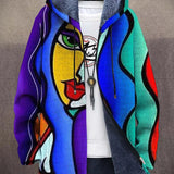 Allira | Luxe cardigan geïnspireerd op kunst