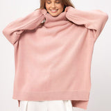 Oversized Trui met Split