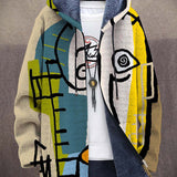Bindi | Luxe cardigan geïnspireerd op kunst