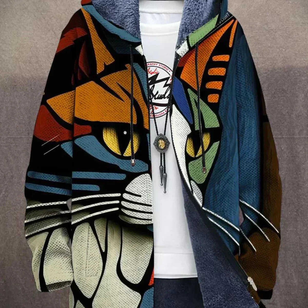 Bronte | Luxe cardigan geïnspireerd door kunst