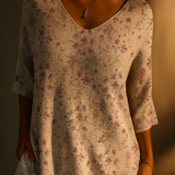 Danielle | Top met Bloemenpatroon