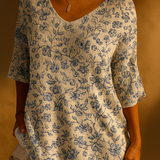 Bianca | Top met Bloemenpatroon
