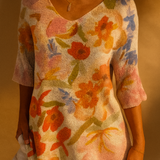Petra | Top met Bloemenprint