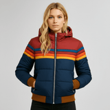 Sentra | De Retro Regenboog Pufferjas
