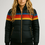 Sentra | De Retro Regenboog Pufferjas