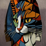 Elouera | Luxe cardigan geïnspireerd op kunst