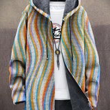 Indira | Luxe cardigan geïnspireerd op kunst