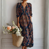 Isla™ - Elegante Linnen Jurk