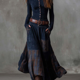 Michelle | Suède jurk met riem