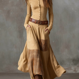 Michelle | Suède jurk met riem