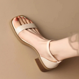 Vallie | Leren Sandalen