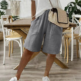 Sienna - Katoenen Linnen Shorts