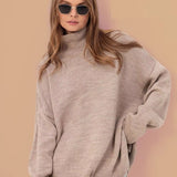 Oversized Trui met Split