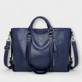 Olivia | Grote Leren Tote Bag