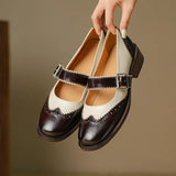 Mia - Leren Mary Janes