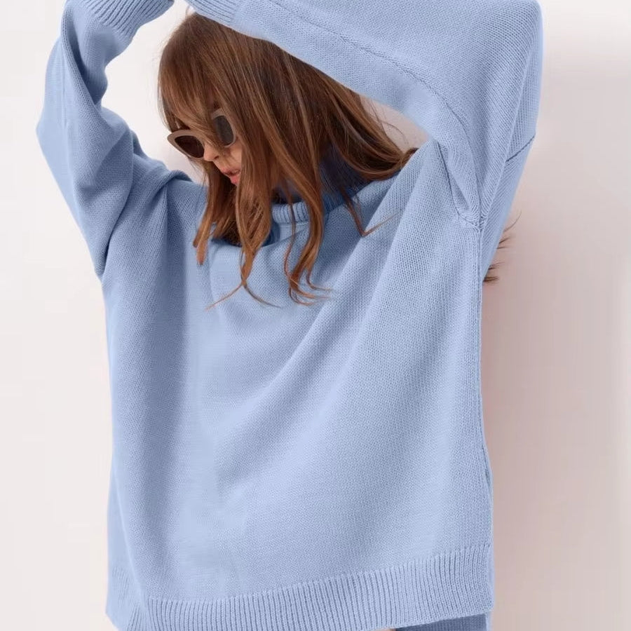 Oversized Trui met Split