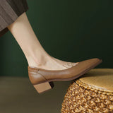 Nova - Schoenen met Middelhoge Hak